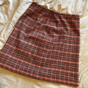 Talbot's Multicolored Pink Mini Skirt 6P